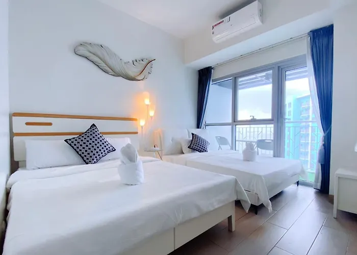Apartamento Comfortable 1,2,3bedrooms Seaview Next To Okada Casino, Airports, Moa, Solaire Casino Manila