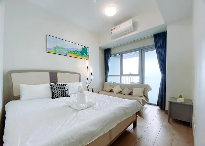 Comfortable 1,2,3bedrooms Seaview Next To Okada Casino, Airports, Moa, Solaire Casino Apartamento